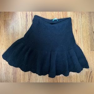 Anthropologie wool skirt